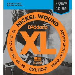 D'Addario EXL110-7 Snarenset voor 7-Snarige Elektrische Gitaar (10-59)