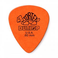 Dunlop 0.60mm Tortex Plectrum Oranje  oud