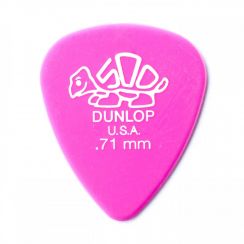 Dunlop Delrin 0.71mm Plectrum I Per Stuk