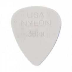 Dunlop Nylon Plectrum 0.38mm - Wit per stuk oud