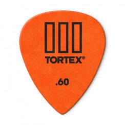 Dunlop Tortex III Plectrum 0.60mm I Per Stuk