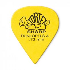 Dunlop Tortex Sharp Plectrum 0.73mm I Per Stuk