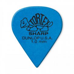 Dunlop Tortex Sharp Plectrum 1.0mm I Per Stuk