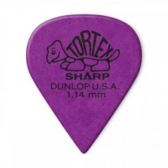 Dunlop Tortex Sharp Plectrum 1.14mm I Per Stuk