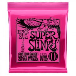 Ernie Ball 2223 Super Slinky Snaren voor de Elektrische Gitaar (9-42)