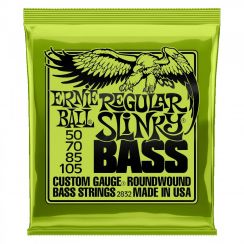 Ernie Ball 2832 Regular Slinky Bass snarenset voor basgitaar (50-105) Longscale