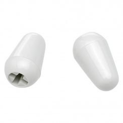 Fender Switch Tips Stratocaster Wit (2 stuks) - Genuine Replacement Part switch tips Strat