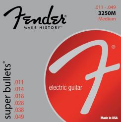 Fender 011 - 3250M Super Bullets Elektrische gitaarsnaren