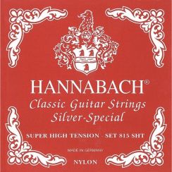 Hannabach 815 Silver Special - SHT Super High Tension snaren voor de klassieke gitaar