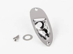 Jack Plate Fender USA Stratocaster 0991940100 | Fender Genuine Replacement Part Stratocaster® recessed jack ferrule plate
