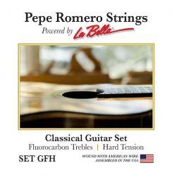 Pepe Romero Carbon GFH Hard Tension - Pepe Romero La Bella snaren voor de klassieke en flamencogitaar