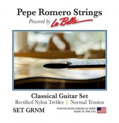 Pepe Romero Rectified Nylon GRNM Nomal Tension - Pepe Romero La Bella snaren voor de klassieke gitaar