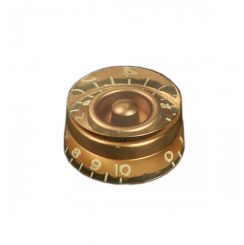 Potmeterknop Boston speed knop Goud Verouderd Relic - KG-110I-R (Hatbox) voor Inch Size USA Pots