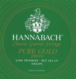 Hannabach Pure Gold - 825 LT Low Tension snaren voor de klassieke gitaar