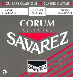 Savarez Corum Alliance 500AR | Normal Tension gitaarsnaren Klassieke gitaar en Flamencogitaar (Carbon Trebles)