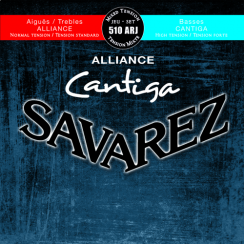 Savarez Alliance Cantiga 510 ARJ - Mixed Tension snaren voor de klassieke gitaar