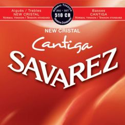 Savarez New Cristal Cantiga - 510 CR Normal Tension snaren voor de klassieke gitaar