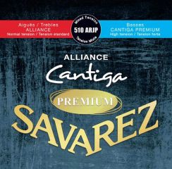 Savarez Premium Alliance Cantiga 510 ARJP Mixed Tension - High Tension Bassen en Normal Tension Trebles