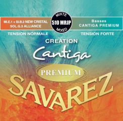 Savarez Premium Cantiga Creation - 510 MRJP Mixed set High Tension bassen en Normal Tension Trebles